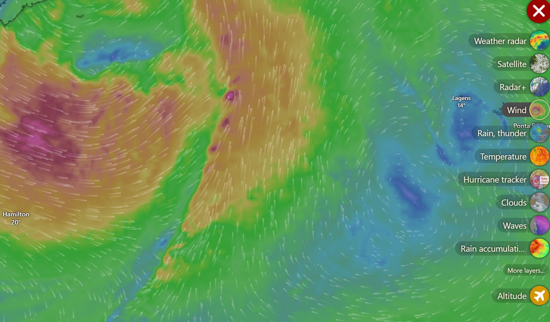 15th April : Storm Sailing with a pushing wind